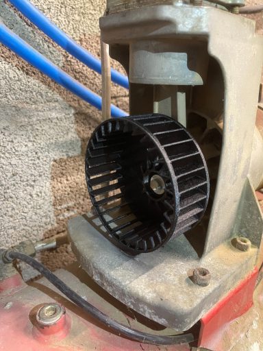 Ventilateur en composite pour compresseur d'air